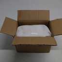 Delling 6 Oz Ramekins, Square Souffle Dish for Pudding, Creme Brulee, Dessert, Snack, Bakeware Cups Set for Baking and Dip Sauce, Oven Safe, Set of 6 (White)