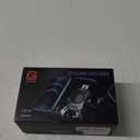 BRCOVAN Motorcycle Bike Phone Mount with Solid Aluminum Alloy Mounting Base, [1s Lock] Handlebar Cell Phone Holder for Bicycle ATV Scooter, Fit 4-7'' Smartphone