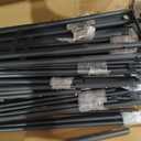 HOTEEL Gazebo 12x20, Outdoor Gazebo on Clearance with Double Ventilated Arc Roof, Privacy Curtains & Mosquito Netting, Easy Set up Canopy Tent with Stable Metal Frame for Patio, Brown