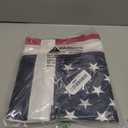 American Flag 2x3 FT Outdoor, Heavy Duty High Wind US Flag, Embroidered Stars, Sewn Stripes, Brass Grommets, Indestructible Tough USA Flags Suitable for Outside