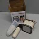 Mini Karaoke Machine with 2 Wireless Microphones, Kids Karaoke Machine for Girls 18 Pre-Loaded Songs 4, 5, 6, 7, 8, 10, 12+ Years Old Teens Birthday White Blue (White)