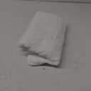 BAGNO MILANO Turkish Bath Towels, Soft Plush Jacquard Luxury Bath Towels, Quick Dry Towel Set (White, 2 PCS Bath Towel Set)