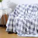 Grounding Blanket, Grounding Throw Blanket for Improve Sleep, Energy, Earth Connected Blanket, Super Cozy Milk Fleece Fabric, 50x60 Inch