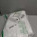 13 x 20Ft Extra Super Heavy Duty 12 Mil Thick Waterproof White Tarp Cover Sheet & 6 Pcs Bungee Balls