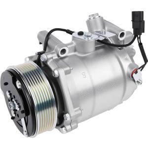 AC Compressor for 2007-2014 Honda CR-V 2.4L (for EX/EX-L/LX Models Only)/ 2012-2015 Civic 2.4L(Only for Si Models), for 2007-2012 RDX 2.3L, Replace for 38810RX0A01 38810RWCA03 38810RZYA01