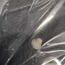 QWINEE Women's Grommet Eyelet Leather Underarm Bags Y2K Magnet Shoulder Bags Purse (Black)