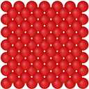 Hanaive 100 Pack Table Tennis Balls Multi Colored 40mm Plastic Balls Bulk Washable Small Game for Carnival Pool Games, Party Decoration Pet Toy