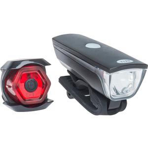 Bell Lumina 525 USB Rechargeable Bicycle Light Set 180 & 4 Lumens (Front & Rear)