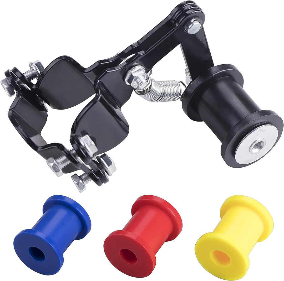 Universal Motorcycle Chain Adjuster Tensioner Guide with three Backup guide wheels Dirt Pit Pro Dirt Bike 4 wheeler
