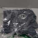 ChrisDowa Small Window Curtains for Kitchen and Bedroom - Grommet Short Thermal Insulated Room Darkening Curtains (2 Panels, Dark Grey, 42 x 36 Inch)