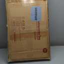 Wooden Play Kitchen Fridge – Interactive Ice Maker, Double Door Storage & Creative Fridge Magnets, Pretend Play Refrigerator for Boys & Girls 3+