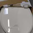 Brondell Bidet Toilet Seat Non-Electric Swash Seat, Fits Round Toilets, White – Dual Nozzle System, Ambient Water Temperature – Bidet with Easy Installation