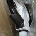 Kick Scooter for Kids Ages 6+, Teens & Adults, Adjustable Handlebars, Rear Brake, Big Wheel Foldable Scooter for Indoor & Outdoor (White)