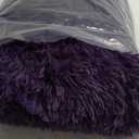 Softlife Dark Purple Area Rug for Living Room, Fluffy Shag Plush 4'x6' Rugs for Bedroom Girls, Shaggy Soft Fuzzy Kids Large Carpet for Dorm Bedside Ultra Cozy Non-Slip Indoor Decor