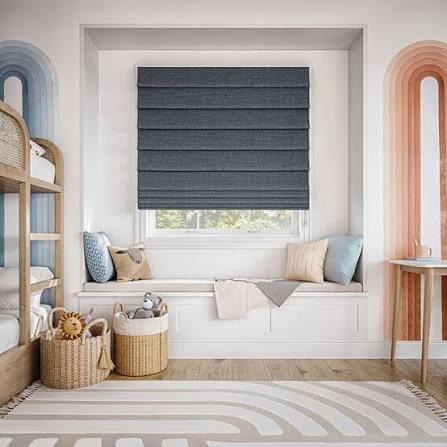 Roman Shade Room Darkening Blinds