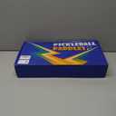 Pickleball Paddles Set of 2 with 4 Balls - USAPA Approved Fiberglass Surface, Lightweight, Non-Slip Grip - Premium Paddle Set for All Skill Levels Indoor & Outdoor (Black)