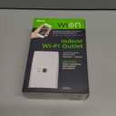 WiOn 50050 Indoor WiFi Plug With 1 Grounded Outlet; White