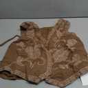 Verdusa Women's Western Outfit Cowgirl Embroidered Vest Tops Button Floral Boho Tank Top (X-Large, Brown)