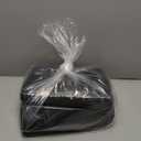 95 Gallon Trash Bags 2 Mil Black - 25 Count Large Trash Bags - Individually Folded - 96 Gallon Trash Can Liners - 61W x 68L