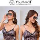 YouthMal Retro Aviator Sunglasses for Women Men Trendy Oversized Aviators Sun Glasses 70s Vintage Shades