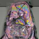 Reflective Hydration Backpack, Hydration Pack - Water Backpack with 2L/3L Hydration Bladder, Essential for Festivals - Rave Hydration Pack for Hiking, Running, Cycling, and Festivals (Pink)