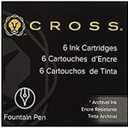 Cross Fountain Pen Ink Cartridge - Blue (six per card)