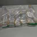 Twisted Design Over the Door Hook Rack, Towel Hanger, Coat Rack for Bathroom, Bedroom or Laundry Room (Gold With 12 Hooks)