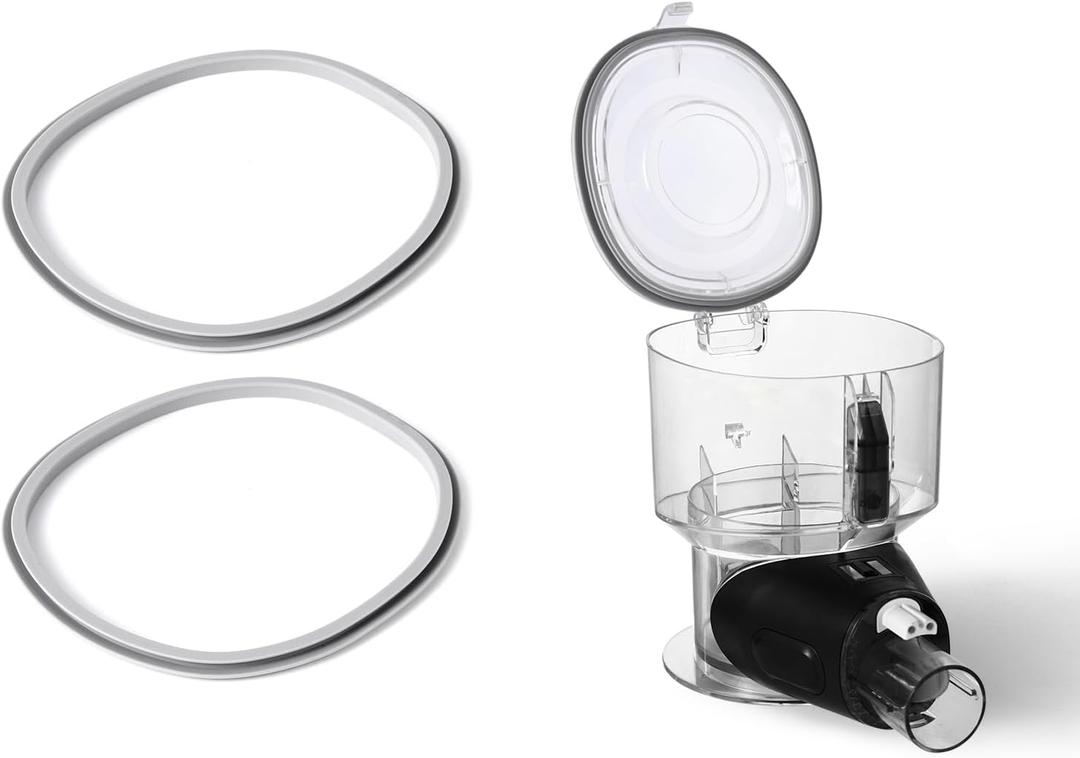 2 x MITCHENIFY Replacement Gasket Compatible with Tineco Cordless Vacuum Cleaner Dust Bin Lid, Sealing Ring Fit for S11, A11, Stick Vacuum Accessories for Tineco, 2 PCS