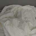 Bed Skirt King Size Ruffled Bed Skirts with Split Corners,14 Inch Drop Dust Ruffle Bed Skirt with Platform, Ivory