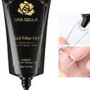 UNA GELLA Gel Nail Glue, Solid Nails Gl ue Gel 40g Lamp Curing Needed Soak Off G LUE Strong Nail G LUE G el for Acrylic Fake Nails Tips Extension Press On Nails for Gelly Tips