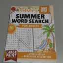 Relaxing Summer Word Search for Adults: Large Print Word Puzzles for Stress Relief and Beachside Relaxation (Word Find Books For Adults)