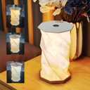 Neioaas Folding Book Lamp,Magnetic Portable Night Light,Dimmable Book Light for Reading,USB Rechargeable Table Lamp LED Paper Lamp,Christmas Gifts for Bedroom,Travel,Living Room
