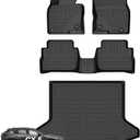 Wayhigh Floor Mats & Cargo Liner for Mazda CX5 2025 2024 2023 All Weather TPE Car Mats Waterproof Anti-Slip Rubber Trunk Liner CX-5 Accessories