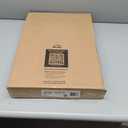 Bemis 1500EC Durable Wood Toilet Seat with Easy Clean Hinges, Made in USA, Elongated, Biscuit