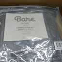 Bare Home Comforter Set - Twin Extra Long Size - Ultra-Soft - Goose Down Alternative - Premium 1800 Series - All Season Warmth (Twin/Twin XL, Grey)