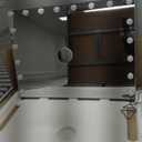 FENCHILIN Vanity Mirror with Lights, Hollywood Lighted Makeup Mirror with 15 Dimmable LED Bulbs for Dressing Room & Bedroom, Slim Metal Frame Design, White
Amazon's Choice