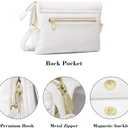 MINICAT RFID Blocking Small Crossbody Bags for Women Vegan Leather Mini Travel Purses Cell Phone Purse Cross Body Bag