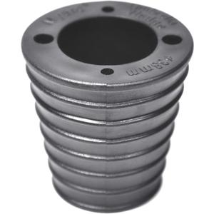 Myard Patio Umbrella Cone Wedge Shim, Wind-Resistant, Twist to Fit, for Patio Table Hole or Umbrella Base 1.8-2.4 Inch, Pole Diameter 1-1/2" (38mm, 4 Holes, Black)