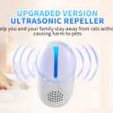 2025 Upgraded Ultrasonic Repellent Indoor, Mouse Traps Insert Plug in, Pest Control Repellent Ant,Roach,Rodent, Mouse, Bugs, Mosquito, Spider, for Home, Office, Warehouse 6 Packs