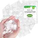 Compressed Towels, 200PCS Portable Compressed Towel Tablets, Disposable Cotton Towel Face Washcloths for Travel Camping Sport, Home Hand Wipes
