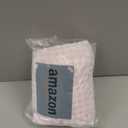 NSNLGSGC Pink Gingham Ruffle Queen Sheet Set, Pink Soft Pre-Washed Microfiber Plaid Queen Bed Sheets, 4-Pieces Farmhouse Sheet Set with Deep Pocket