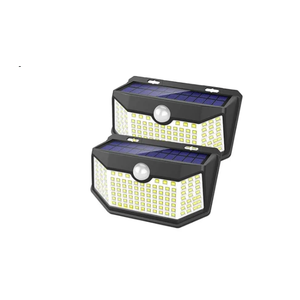 120 LED Outdoor Solar Lights (Back Button Daylight White 2Packs