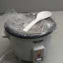 Aroma Housewares Aroma 6-cup (cooked) 1.5 Qt. One Touch Rice Cooker, White (ARC-363NG), 6 cup cooked/ 3 cup uncook/ 1.5 Qt.