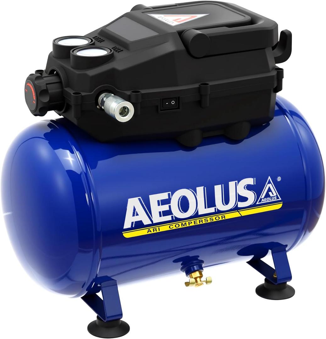Air Compressor, 3 Gallon Max 110 PSI Portable Oil Free Tank and Ideal for Painting, Inflation and other Pneumatic Tools.