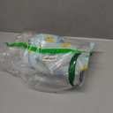 SlowTon Dog Raincoat, Adjustable Dog Rain Jacket Clear Hooded Double Layer, Waterproof Poncho with Reflective Strip Straps and Storage Pocket for Small Medium Large Dogs Puppies(DK XL) (Duck Pattern)