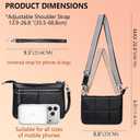 wristlet wallets for women - leather crossbody bags for women - Wallet Women