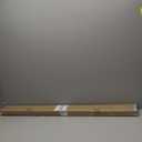 1" Cordless Mini Blinds 20" W x 36" H, White Vinyl Blinds, Horizontal Light Filtering Blinds, Window Blinds for Indoor Windows, Office, Kitchen, Bathroom and Living Room.