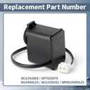 W11542868 Ice Maker Drain Pump Compatible with Whirlp KitchenAid Ice Machine Models GI15NDXZB0 GI15NDXZQ0 WUI75X15HB00 Drain Pumps Replace AP7019076 W11439192 3020810 W10489125