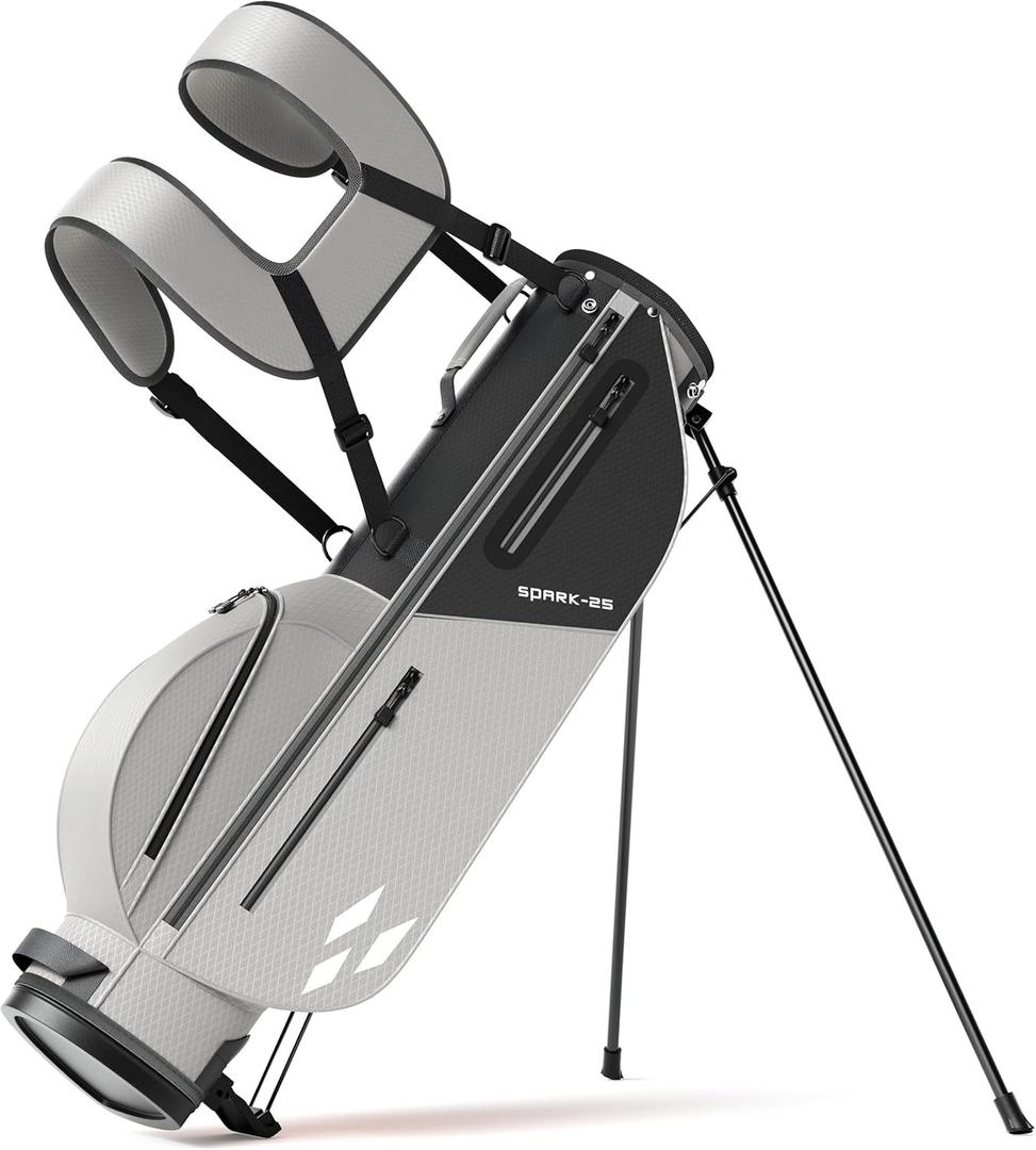 Junior Golf Stand Bag - Youth Golf Bag Ages 6-14+ Adult Lightweight Golf Stand Bag for Children & Adult