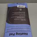 Full Weighted Heating Pad for Back, Neck, and Shoulder Pain Relief with Auto Shut Off, Extra Large 12 x 24, Grey Blue-PLH02